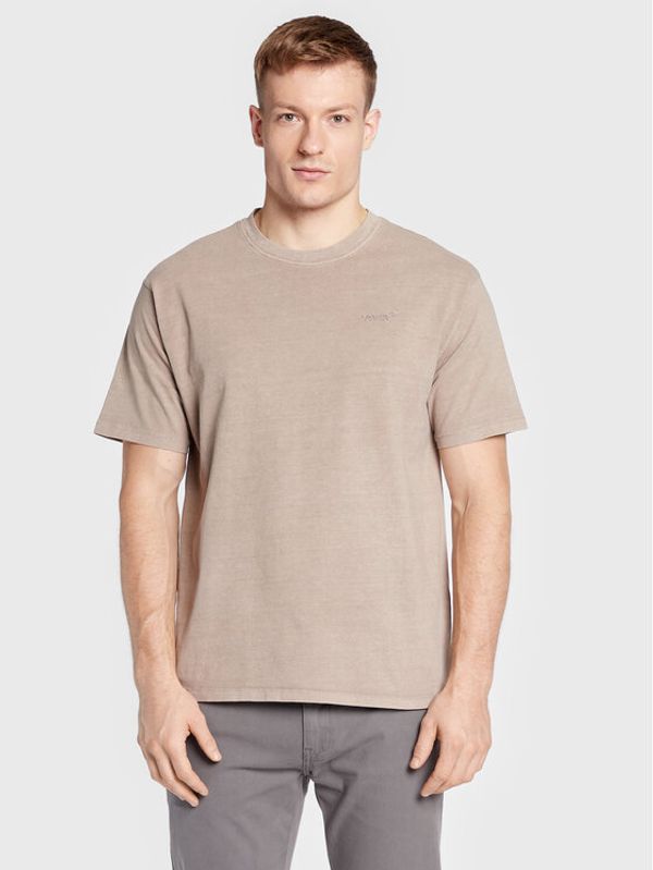 Levi's® Levi's® Тишърт FRESH Red Tab™ Vintage A0637-0034 Бежов Relaxed Fit