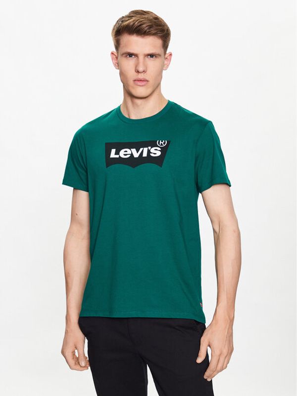 Levi's® Levi's® Тишърт Graphic 224911189 Зелен Regular Fit