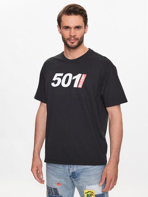 Levi's® Levi's® Тишърт Graphic 501 87373-0082 Черен Vintage Fit