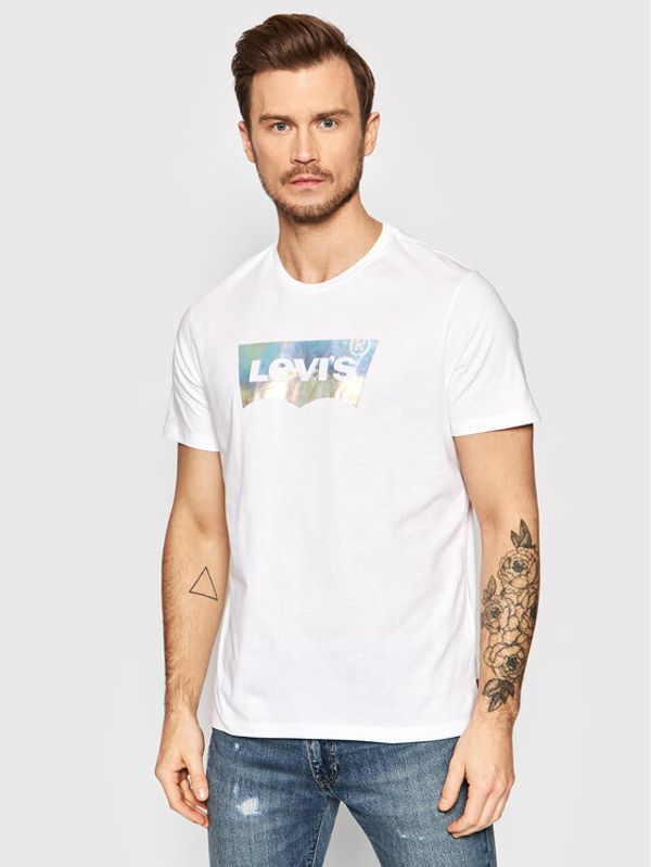 Levi's® Levi's® Тишърт Graphic Crewneck 22491-1047 Бял Regular Fit