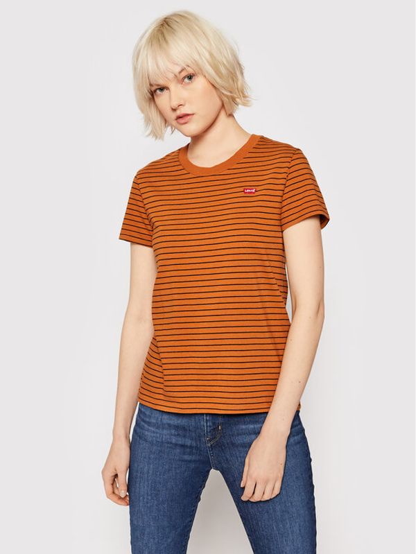 Levi's® Levi's® Тишърт Perfect 39185-0162 Кафяв Regular Fit