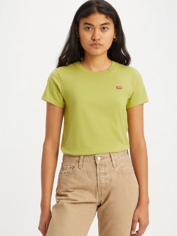 Levi's® Levi's® Тишърт Perfect Tee 391850204 Зелен Regular Fit