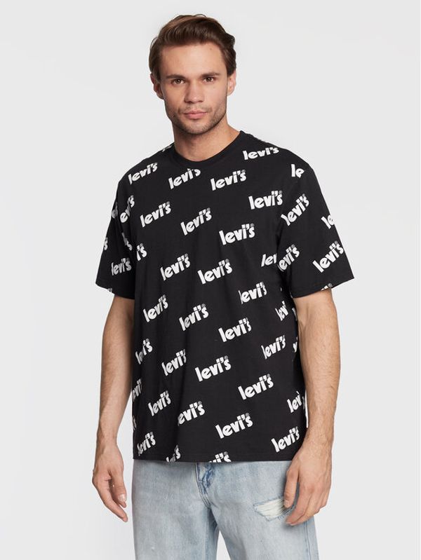 Levi's® Levi's® Тишърт Poster 16143-0697 Черен Relaxed Fit