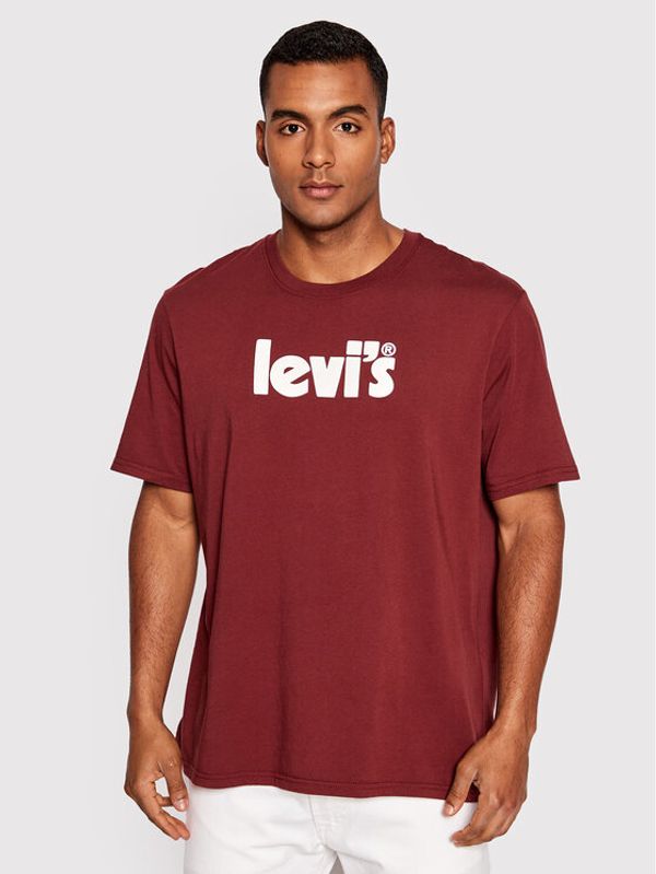 Levi's® Levi's® Тишърт Poster Logo 16143-0143 Бордо Relaxed Fit
