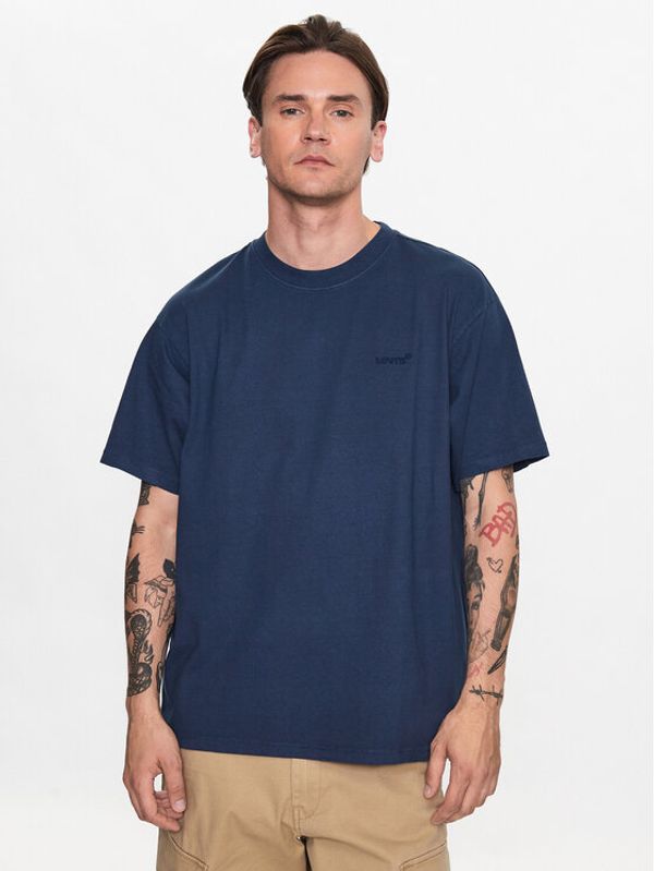 Levi's® Levi's® Тишърт Red Tab™ A0637-0058 Тъмносин Regular Fit