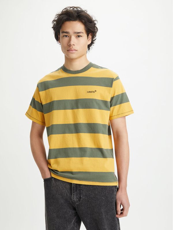 Levi's® Levi's® Тишърт Red Tab™ Vintage A06370054 Жълт Loose Fit