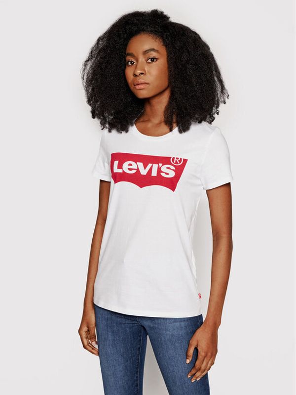 Levi's® Levi's® Тишърт The Perfect Graphic Tee 17369-0053 Бял Regular Fit