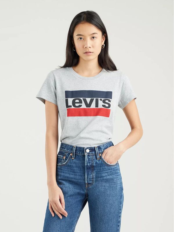 Levi's® Levi's® Тишърт The Perfect Tee 173691687 Сив Regular Fit