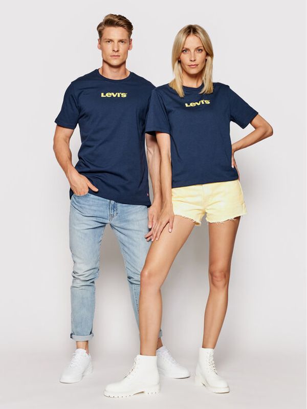 Levi's® Levi's® Тишърт Unisex Housemark Graphic Tee A2083-0004 Тъмносин Standard Fit