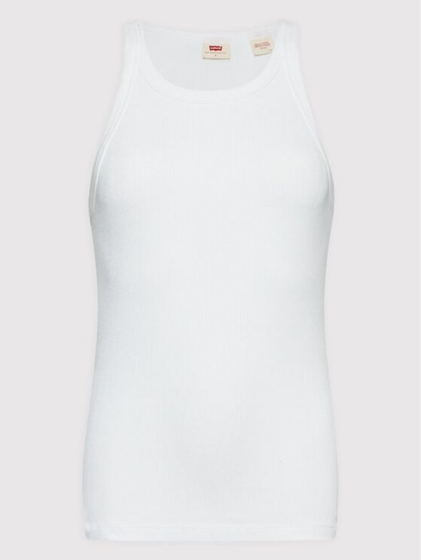 Levi's® Levi's® топ Racer A3381-0000 Бял Slim Fit
