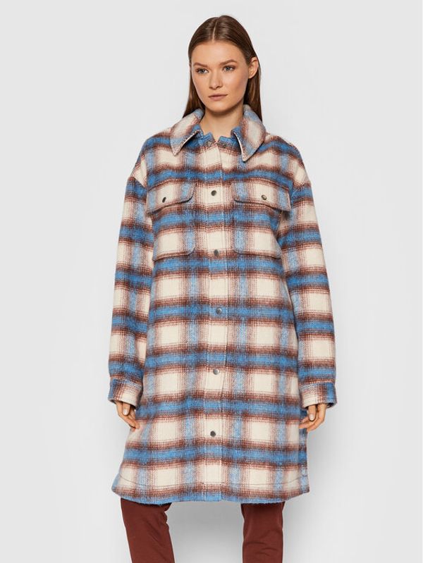 Levi's® Levi's® Вълнено палто Selma A0716-0000 Бежов Oversize