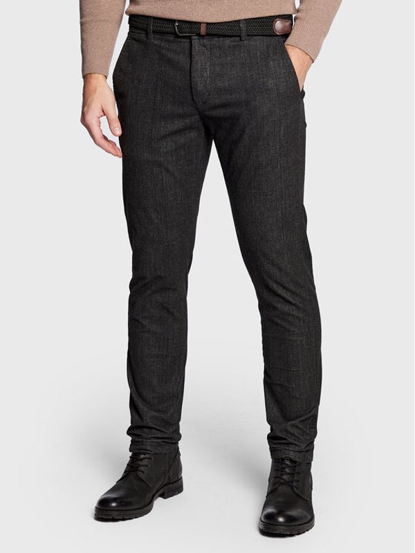 Lindbergh Lindbergh Чино панталони 30-002100B Сив Regular Fit