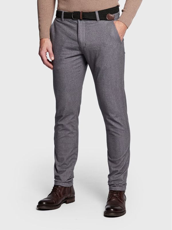 Lindbergh Lindbergh Чино панталони 30-002100B Сив Regular Fit