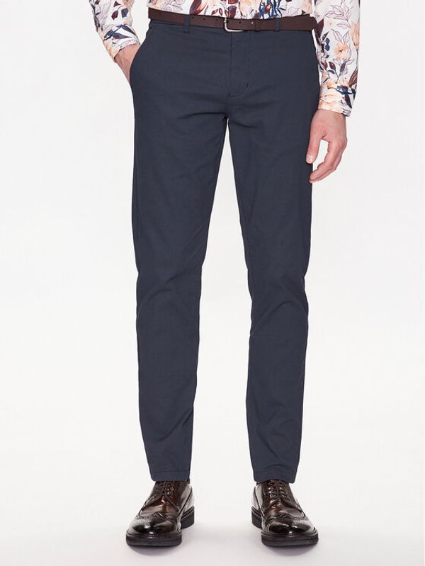 Lindbergh Lindbergh Чино панталони 30-005048A Тъмносин Slim Fit