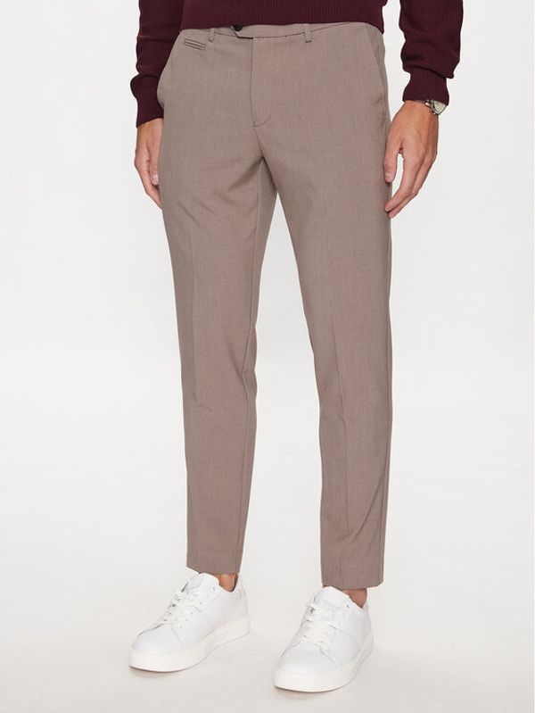 Lindbergh Lindbergh Чино панталони 30-01011 Бежов Slim Fit