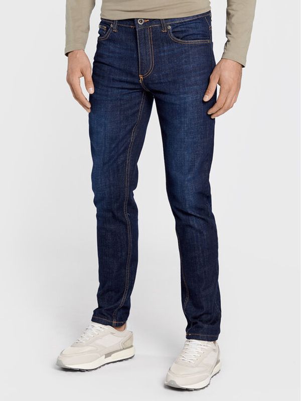 Lindbergh Lindbergh Дънки 30-050002MAB Тъмносин Slim Fit