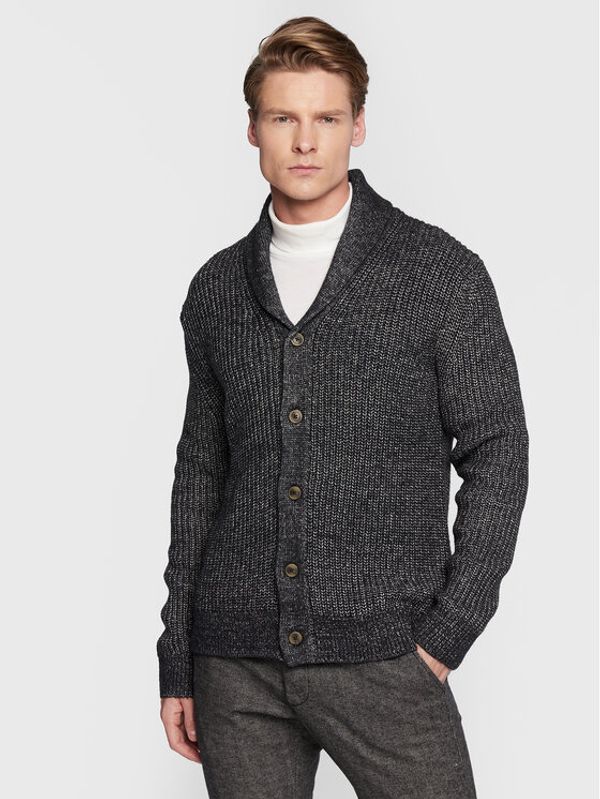 Lindbergh Lindbergh Кардиган 30-824029 Тъмносин Relaxed Fit