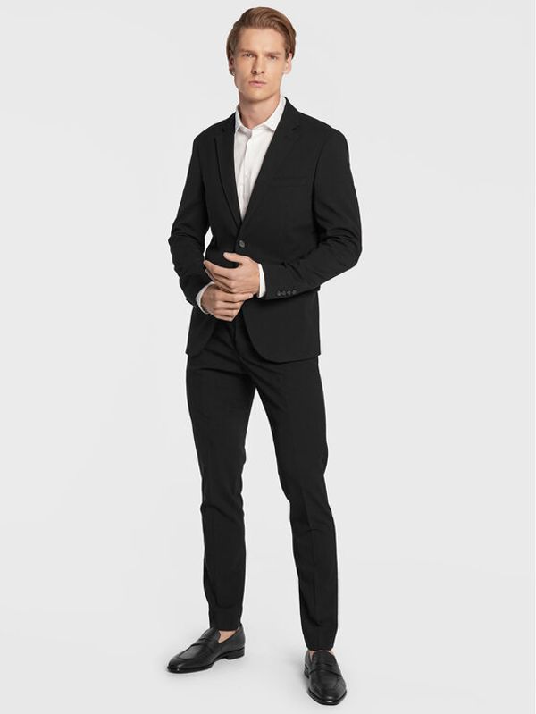 Lindbergh Lindbergh Костюм 30-61040 Черен Slim Fit