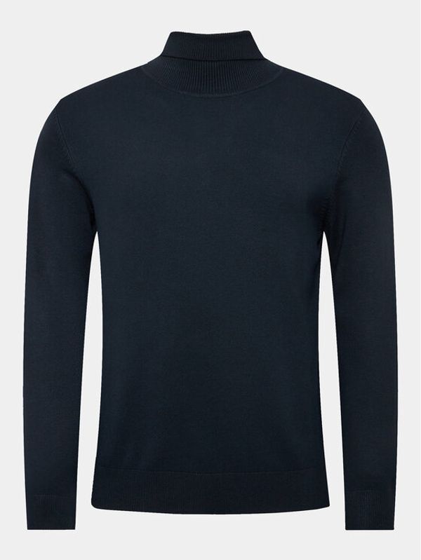 Lindbergh Lindbergh Поло 30-80094 Тъмносин Slim Fit