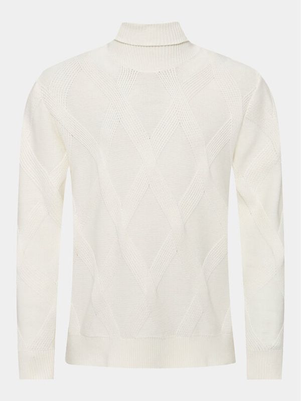 Lindbergh Lindbergh Поло 30-804043 Бял Relaxed Fit