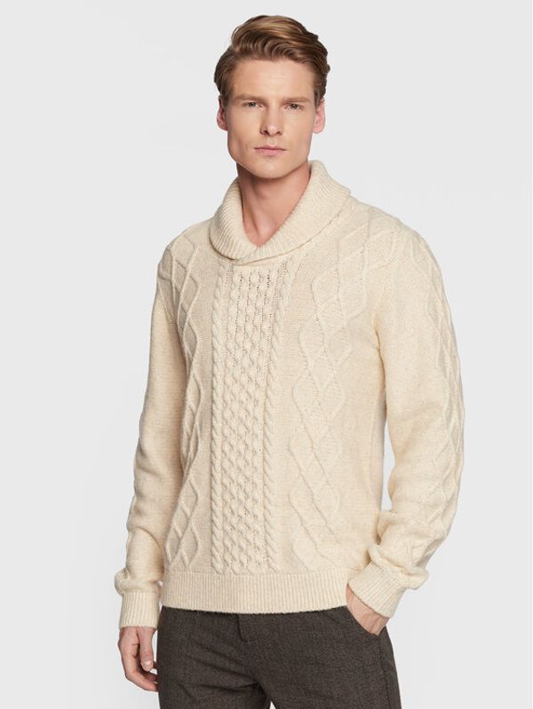 Lindbergh Lindbergh Поло 30-824030 Бежов Relaxed Fit