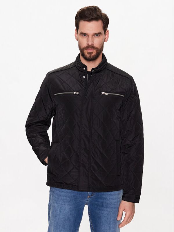 Lindbergh Lindbergh Пухено яке 30-301076 Черен Regular Fit