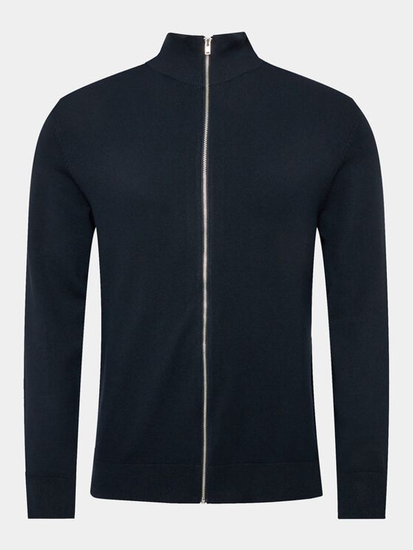 Lindbergh Lindbergh Пуловер 30-800143 Тъмносин Slim Fit