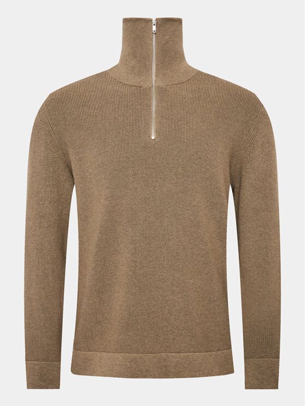 Lindbergh Lindbergh Пуловер 30-800193 Бежов Relaxed Fit