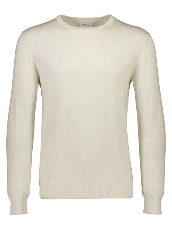 Lindbergh Lindbergh Пуловер 30-80043 Бял Slim Fit