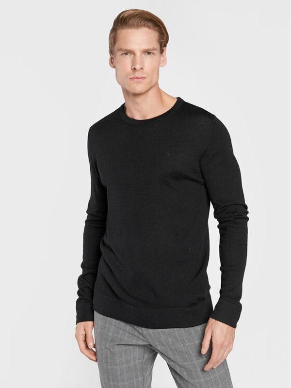 Lindbergh Lindbergh Пуловер 30-81069 Черен Regular Fit