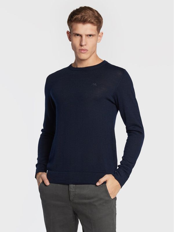 Lindbergh Lindbergh Пуловер 30-81069 Тъмносин Regular Fit