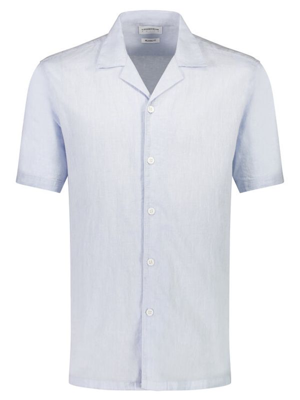 Lindbergh Lindbergh Риза 30-203319 Син Relaxed Fit