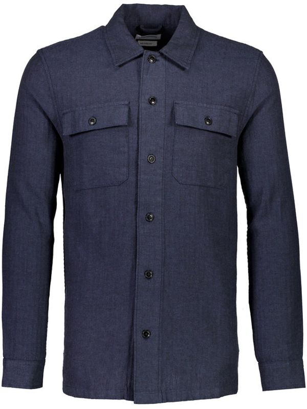 Lindbergh Lindbergh Риза 30-304020 Тъмносин Relaxed Fit