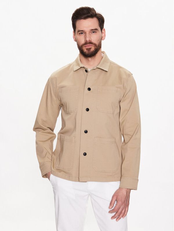 Lindbergh Lindbergh Риза 30-306068 Бежов Relaxed Fit