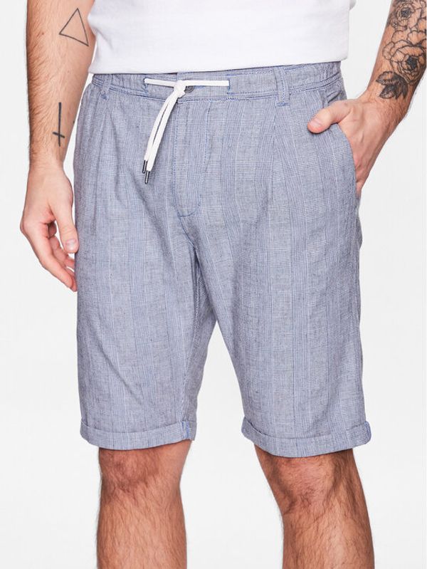 Lindbergh Lindbergh Шорти от плат 30-500021 Син Relaxed Fit