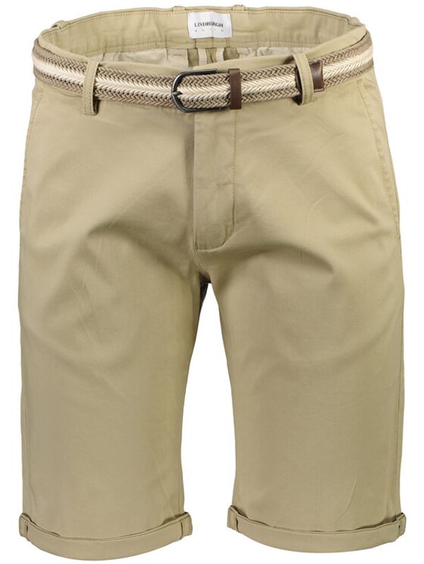 Lindbergh Lindbergh Шорти от плат 30-505044 Бежов Slim Fit