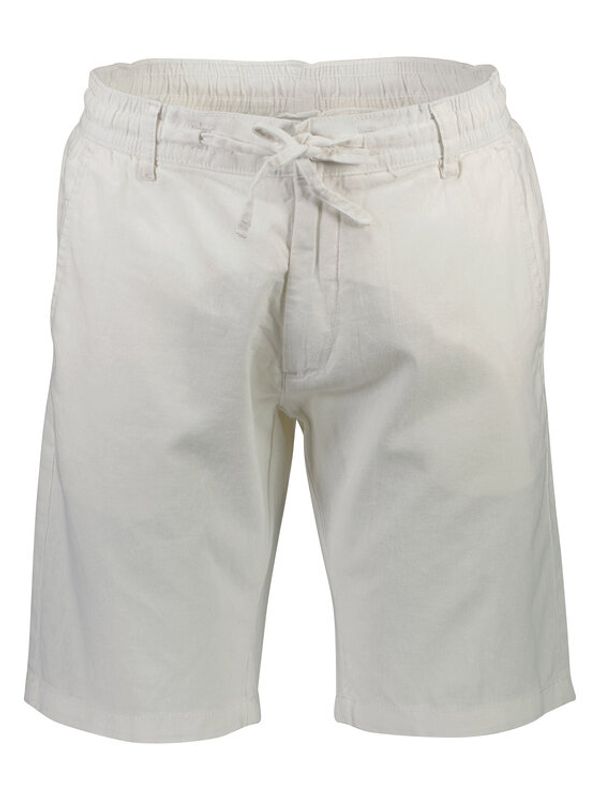 Lindbergh Lindbergh Шорти от плат 30-508003 Бял Relaxed Fit