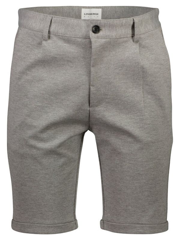Lindbergh Lindbergh Шорти от плат 30-51024 Сив Regular Fit