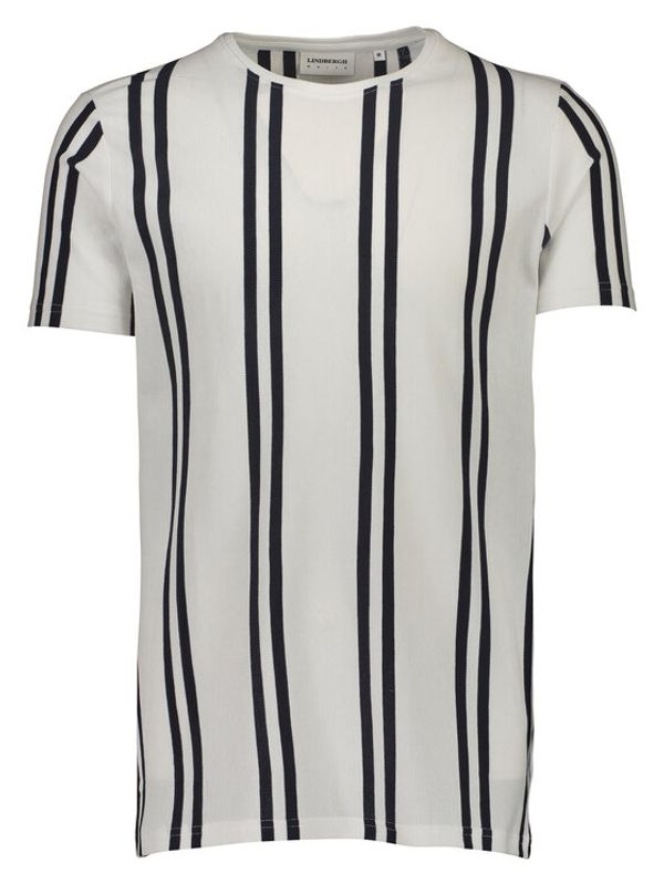 Lindbergh Lindbergh Тишърт 30-400009 Бял Relaxed Fit