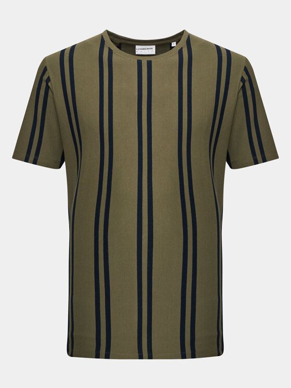 Lindbergh Lindbergh Тишърт 30-400009 Зелен Relaxed Fit