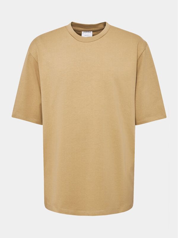 Lindbergh Lindbergh Тишърт 30-400120 Бежов Relaxed Fit