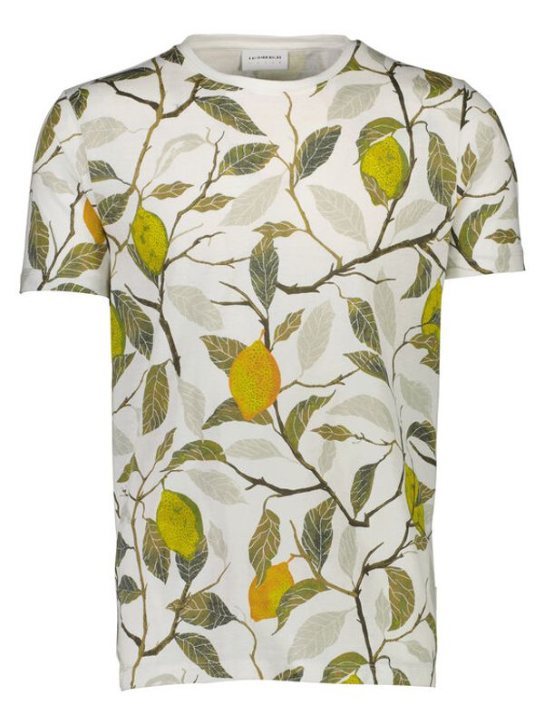 Lindbergh Lindbergh Тишърт 30-400223 Бял Relaxed Fit