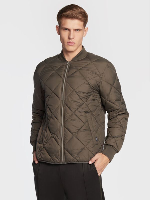 Lindbergh Lindbergh Яке бомбър 30-320033 Зелен Regular Fit