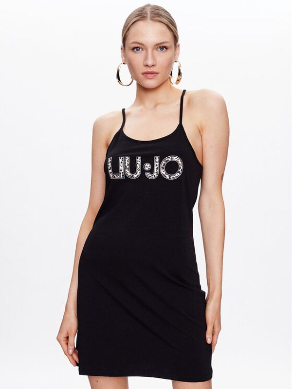 Liu Jo Beachwear Liu Jo Beachwear Лятна рокля VA3047 JS003 Черен Regular Fit