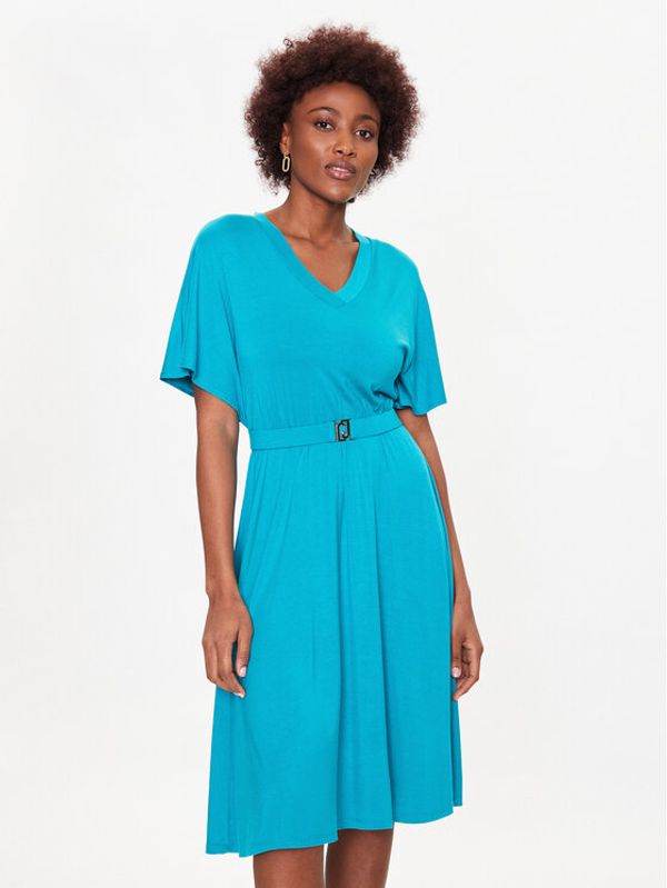 Liu Jo Beachwear Liu Jo Beachwear Лятна рокля VA3092 J5360 Син Regular Fit