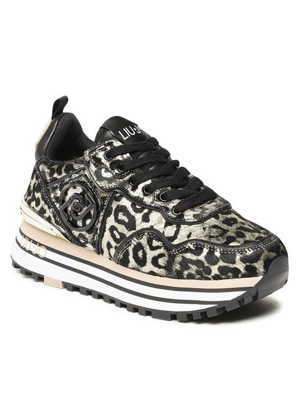 Liu Jo Li-Ning Сникърси Maxi Wonder 24 BF2103 PX293 Черен