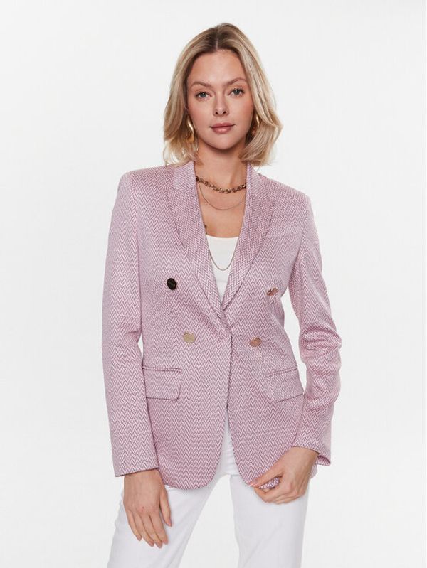 Liu Jo Liu Jo Блейзър CA3407 J1919 Розов Regular Fit