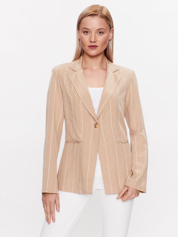 Liu Jo Liu Jo Блейзър WA3002 T4818 Бежов Regular Fit