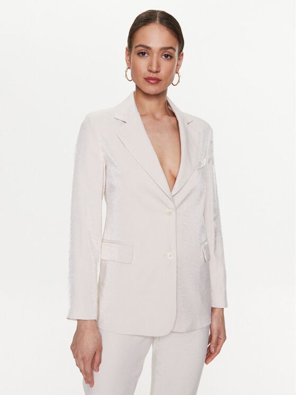 Liu Jo Liu Jo Блейзър WA3406 T3406 Екрю Regular Fit