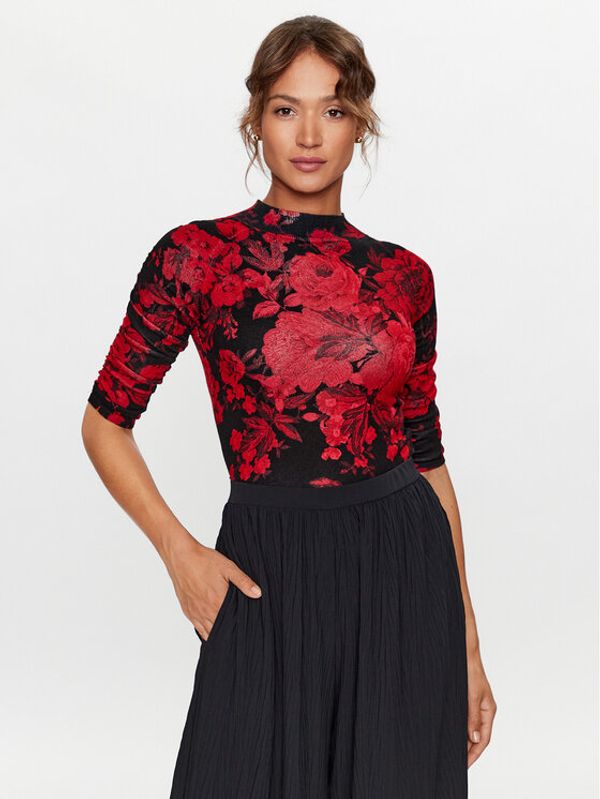 Liu Jo Liu Jo Блуза CF3273 MA74M Червен Slim Fit